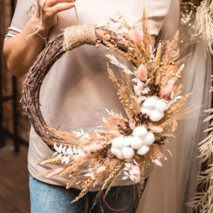 Lush Fern & Moss Basket